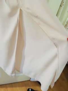 Cotton on Beige maxi dress with side slits Size: L