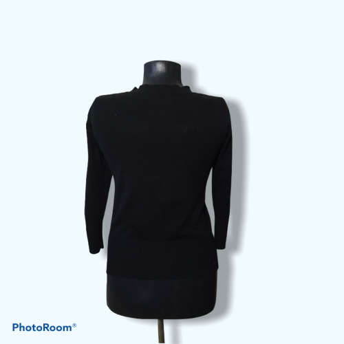 Black knit Top Size: M