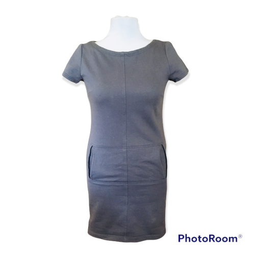 Grey sweatshirt dress Size: S