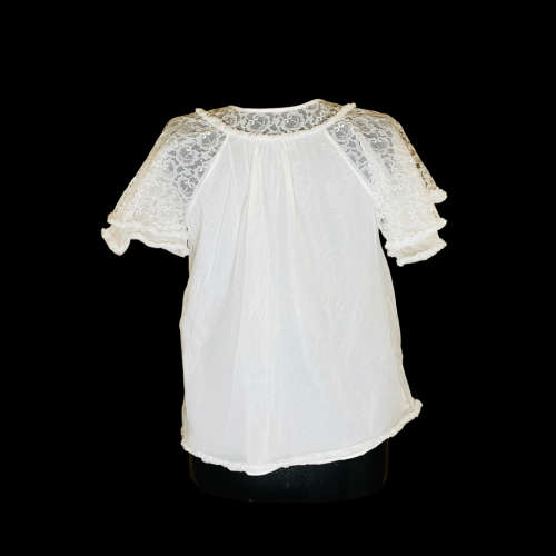 Vintage bed jacket/top Size: 10/34