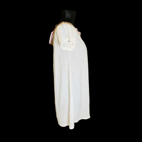 Cream off-shoulder dress Size: M
