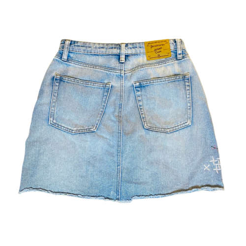 Stradivarius denim mini skirt Size: 30/32