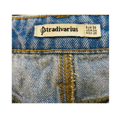 Stradivarius denim mini skirt Size: 30/32
