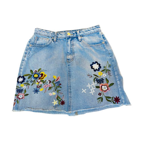 Stradivarius denim mini skirt Size: 30/32