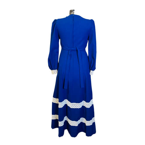 Vintage blue dress Size: 8/32