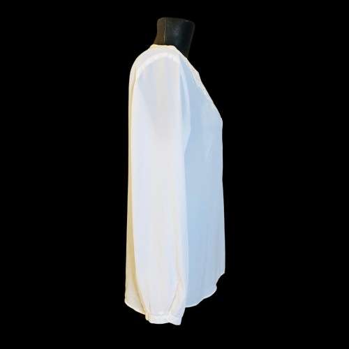 Cream tunic top size: 12