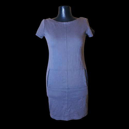 Grey sweatshirt dress Size: S