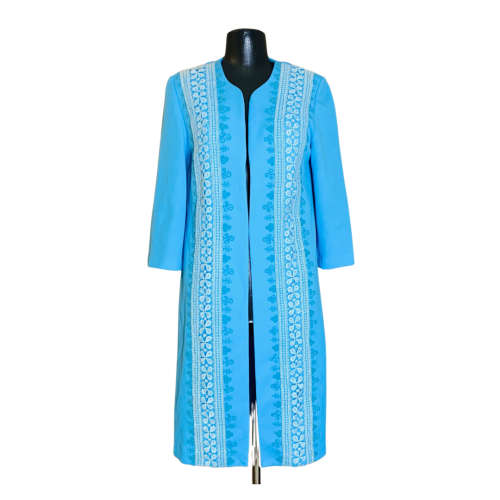 Vintage Turquoise Jacket Size: 36