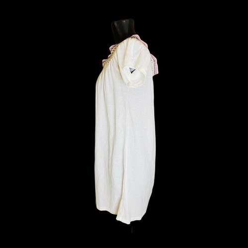 Cream off-shoulder dress Size: M