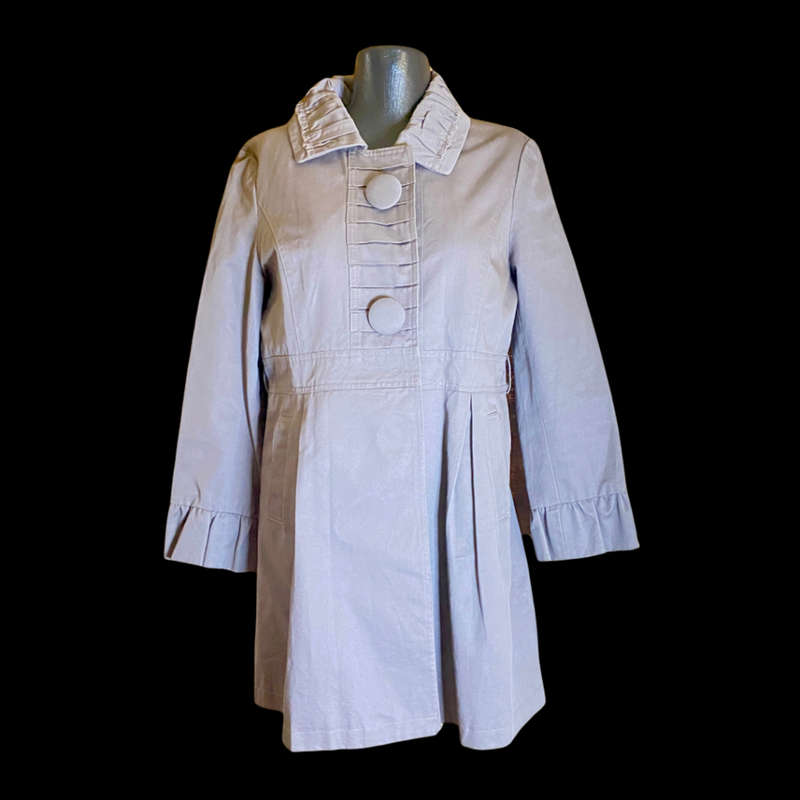 Grey coat Size: 34/36