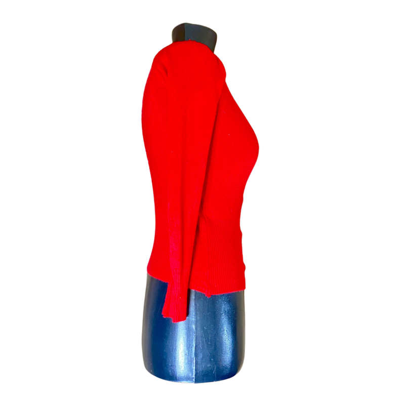 Red cardigan Size: S