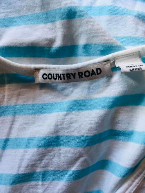 Country Road Stripe Top Size: M