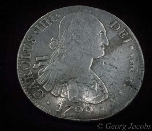 1799 Silver Mexican 8 Reales