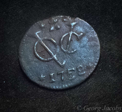 1752 VOC Copper Duit - Zeeland