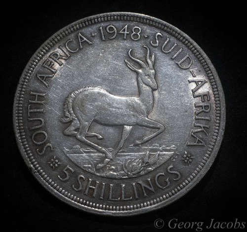 1948 Five Shillings- Stunning - Start @ R1