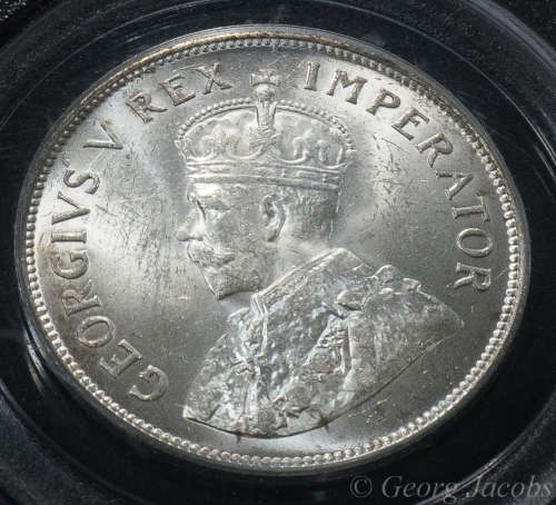 1923 Two and a Half Shillings- Brilliant Uncirculated - MS63- Start @ R1 !!!
