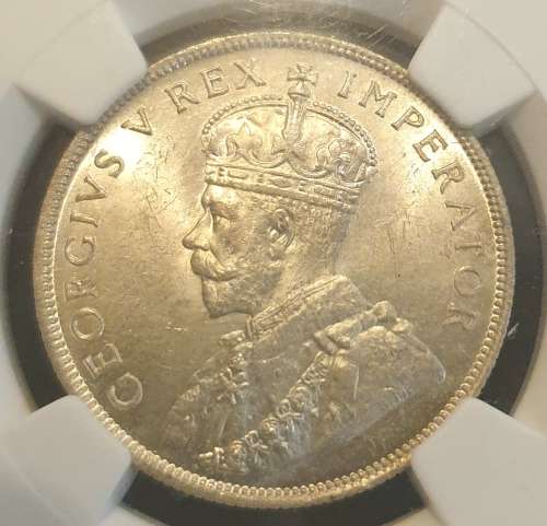 1924 Two Shillings- Brilliant Uncirculated - MS63- Start @ R1 !!!