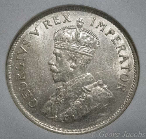 1928 Two and a Half Shillings- Scarce and Lustrous NGC AU58- Start @ R1 !!!