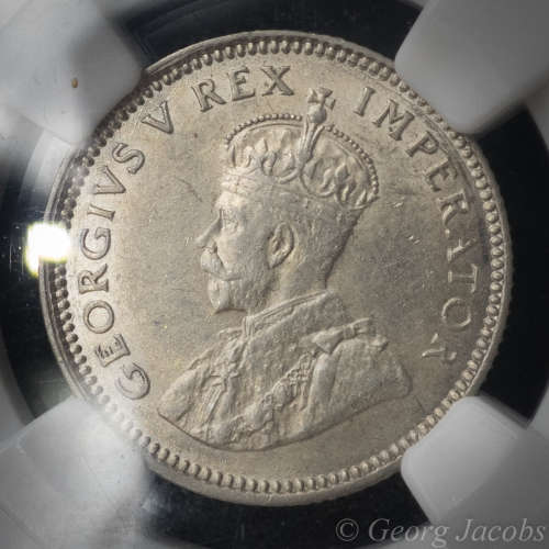 1929 Sixpence- Close to Unc- Scarce -NGC AU58- Start @ R1 !!!