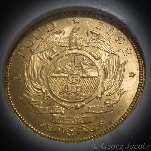 1892 Double-Shaft Pond NGC MS63 - Brilliant Uncirculated- Start @ R1 !!!