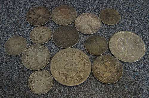 Assorted ZAR Silver Coins 1894 to 1897 - Start @ R1 !!!!