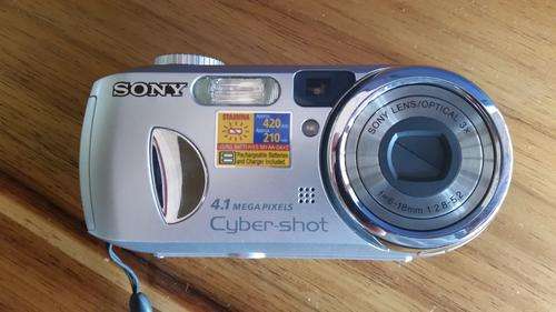 Sony Cybershot DSCP73 4.1MP Digital Camera with 3x Optical Zoom