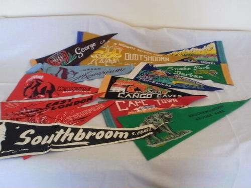 COLLECTIBLE  SOUVENIR FLAGS FROM SOUTH AFRICA