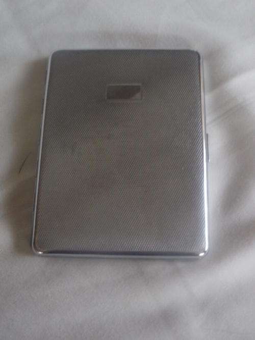 CHROME PLATED CIGARETTE CASE
