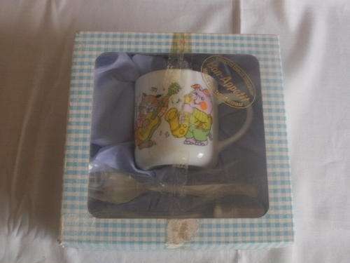 "TIVOLI" BABY SET. MUG, FORK & SPOON.