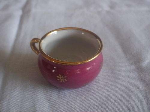MINIATURE LIMOGES CHAMBER POT