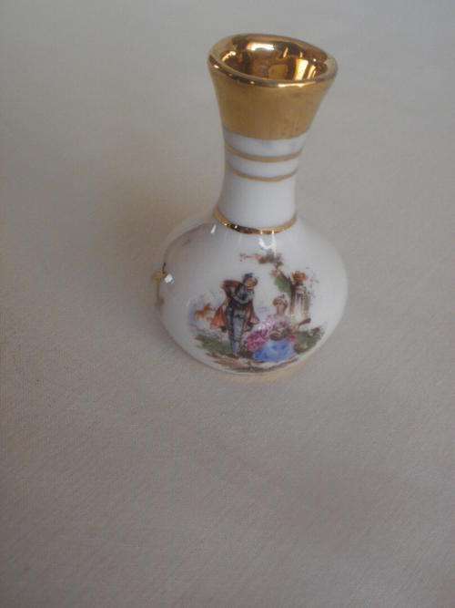 MINIATURE LIMOGES VASE
