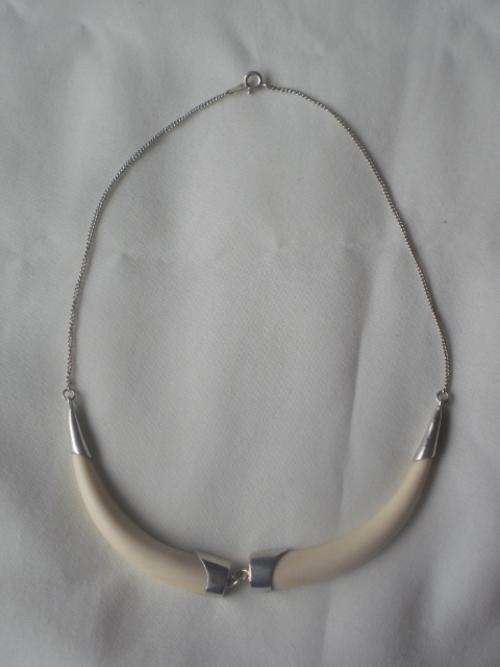 925 SILVER CHAIN WITH IVORY