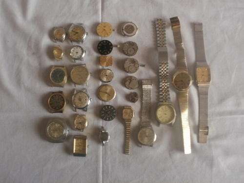 JOBLOT OF MECHANICAL & QUARTZ WATCHES ALL FOR ONE BID
