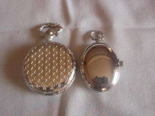 TWO QUARTZ POCKET WATCH *** free shipping****