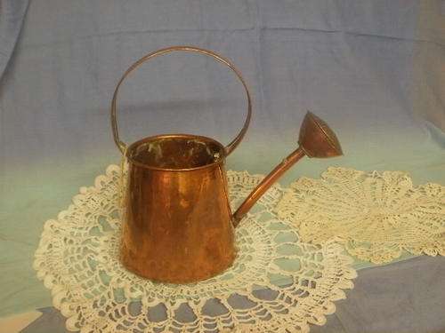 STUNNING LITTLE VICTORIAN COPPER WATER CAN