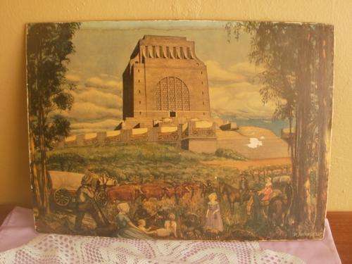 PRINT VOORTREKKER MONUMENT BY H. JOHANSON (16,12,1949)