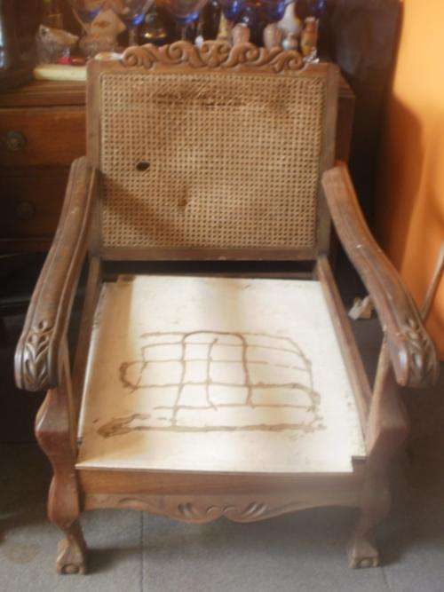 IMBUIA BALL & CLAW CHAIR (a)