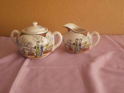 JAPANESE CREAMER & SUGAR