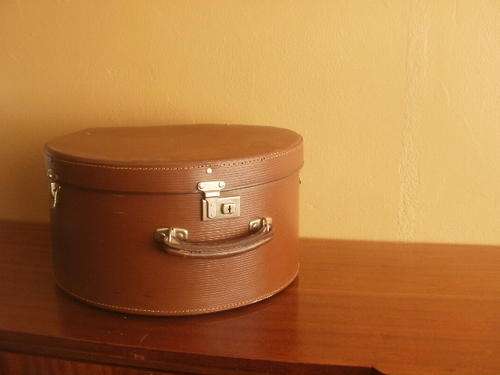 HAT BOX BY "KAY'S TRUNK & BAG SPECIALIST JOHANNESBURG