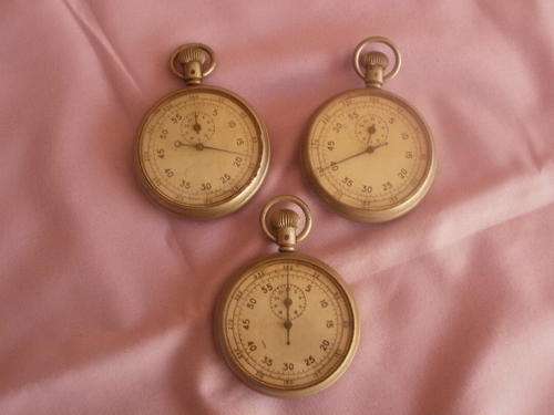 THREE WAR STOP WATCHES FOR REPAIR (a)