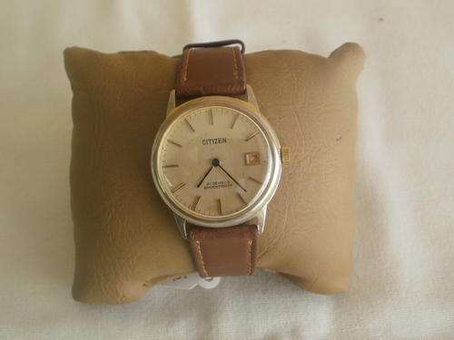 MENS CITIZEN MECHANICAL WATCH WITH DATE AT THREE