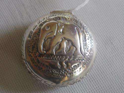 SILVER PILL BOX