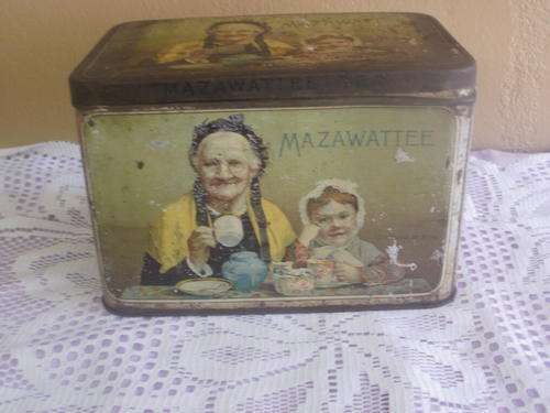 MAZAWATTEE TEA TIN