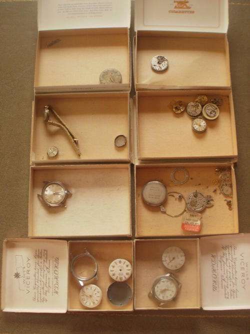 LOT A- WATCH SPARES .  CAMY, LANCO , ORIS, ROAMER, CIMIER,SELECTA