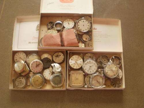 LOT C - WATCH SPARES . LANCO, CLIMAX, TOPIC, MORTIMA, STOWA,ROTARY,ROTTERY, CITIZEN ETC......