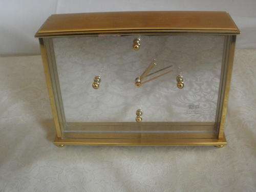 BRASS ANGELUS ELECTRONIC CLOCK