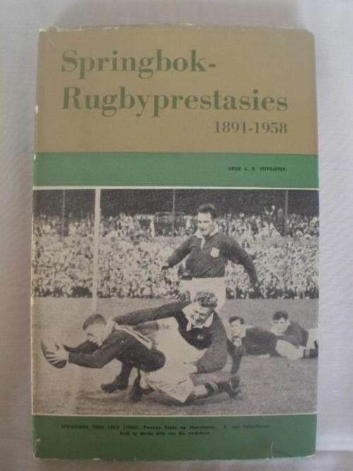 SPINGBOK-RUGBYPRESTASIE 1891-1958, BOOK