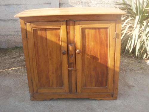 YELLOW WOOD KITCHEN CUPBOARD