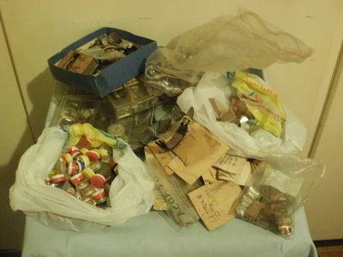 LARGE LOT OF WATCH SPARES