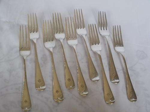 X9 SILVER PLATED FORKS